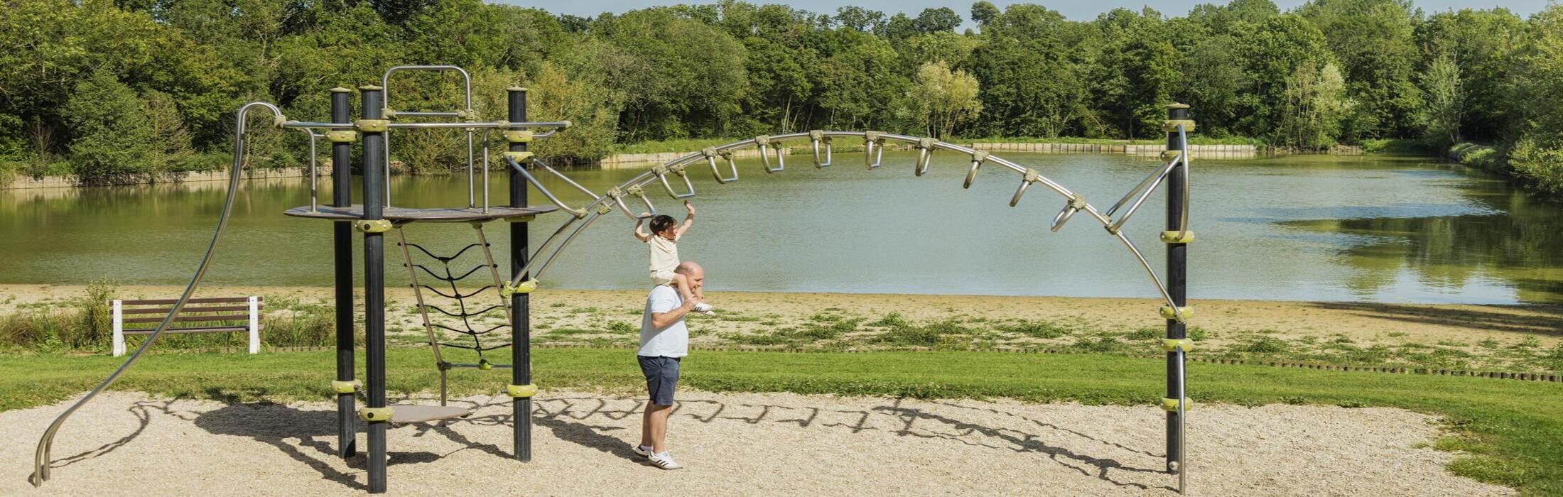 Plan d&rsquo;eau de Le Locheur