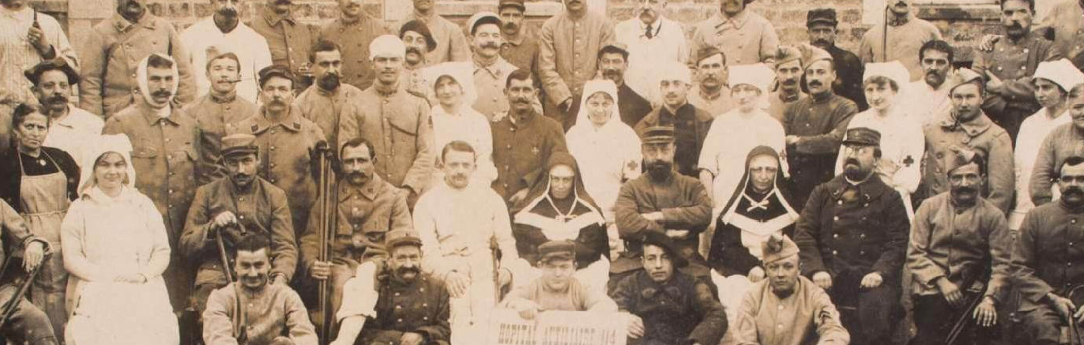 Les hôpitaux pendant la Grande Guerre : Vire, Vaudry, Condé-sur-Noireau